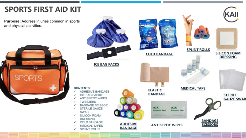 Customized First Aid Kit - Sports First Aid Kit